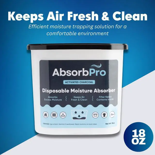 Alt view image 2 of 7 - Charcoal Moisture Absorber Tub 18 oz, 3-Pack