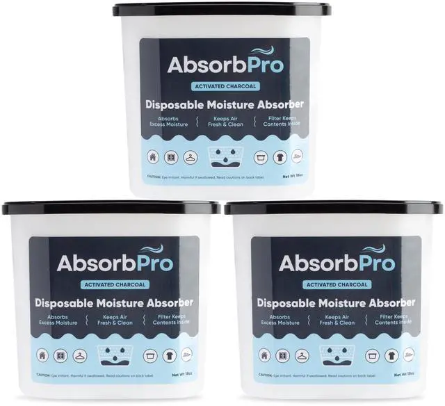 Main image of Charcoal Moisture Absorber Tub 18 oz, 3-Pack