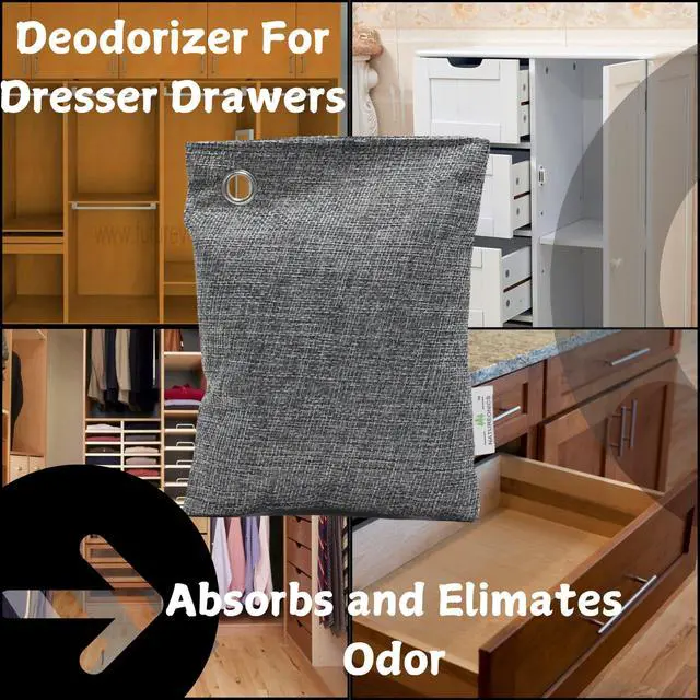 Alt view image 3 of 7 - Charcoal odor absorber, Charcoal Air Purifying Bags, Odor Absorber, Air Purifying Bags for Home, Closet Air Freshener, Odor Eliminator for Car, Shoes & Gym bags. Premium Qulity and a Large Quantity.