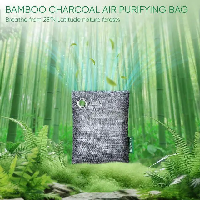 Alt view image 5 of 7 - Activated Charcoal Odor Absorber, 8P Nature Odor Eliminator for Strong Odor