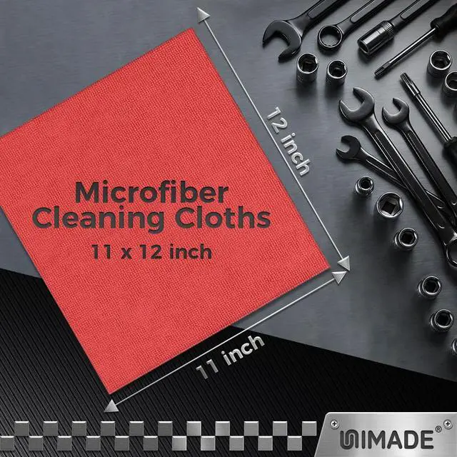 Alt view image 3 of 7 - Microfiber Cleaning Cloth, 24 Pack Reusable Microfiber Towels