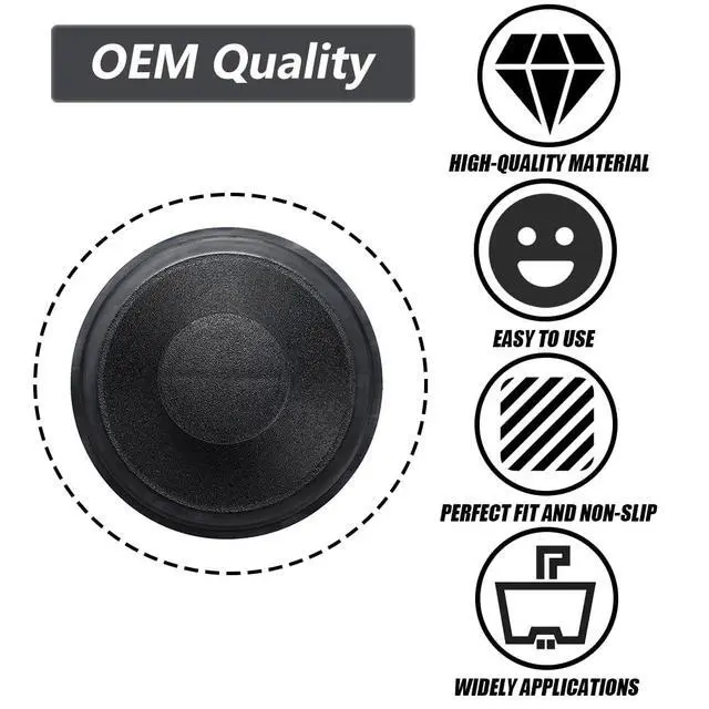 Alt view image 7 of 7 - Sink Stopper Exact Replacement for InSinkErator STP-PL/STPPL for Kitchen Drain Stopper and Garbage Disposal Plug, Compatible with Standard 3-1/2" Drains from Kohler, Waste King, Whirlpool, and More