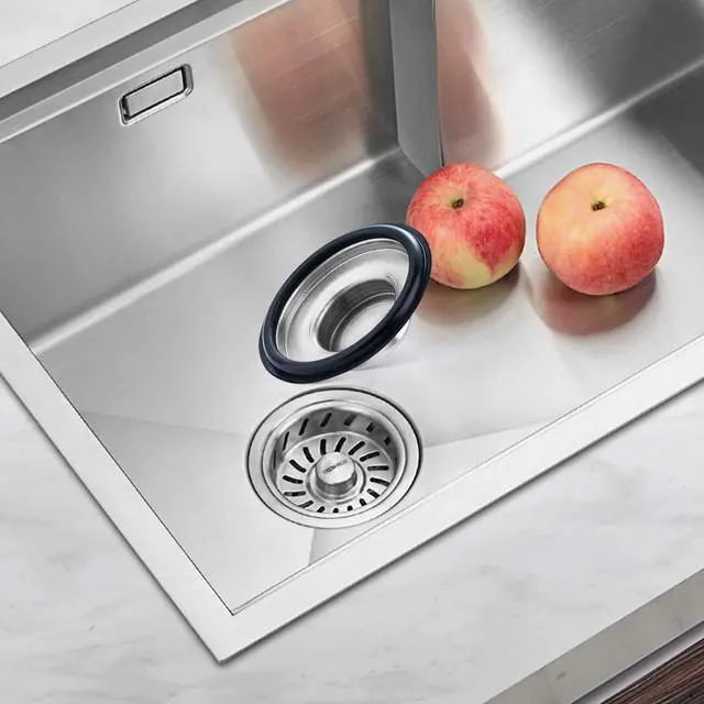 Alt view image 7 of 7 - 2PCS Kitchen Sink Stopper - Stainless Steel, Large Wide Rim 3.35" Diameter