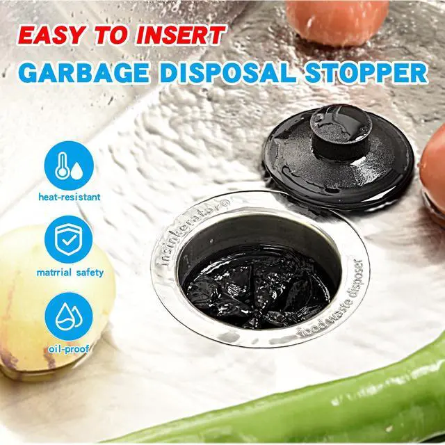 Alt view image 2 of 7 - 3-1/2" Kitchen Garbage Disposal Stopper Universal Drain Plug