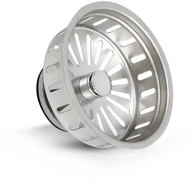 Main image of 97353 Kitchen Sink Basket Strainer Replacement for Kohler Style Drains Stainless Steel Stopper (Can Vary in 2 Styles), 3.5" (Pack of 1)