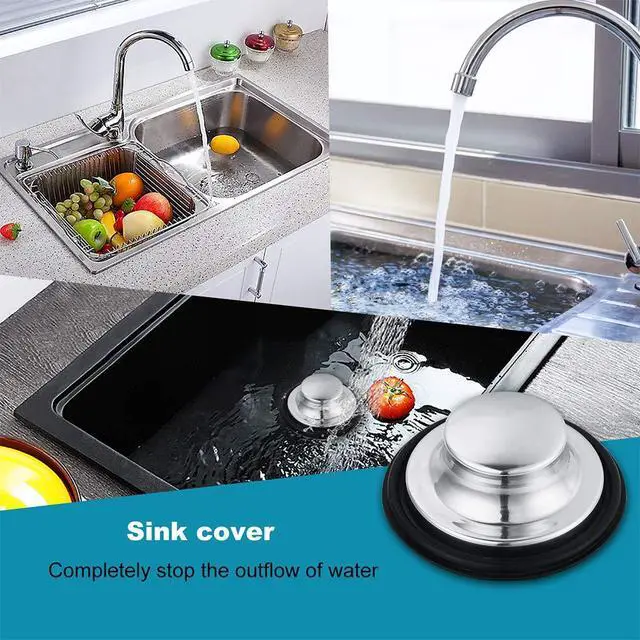 Alt view image 7 of 7 - Kitchen Sink Drain Strainer 6 Pack Stainless Steel Sink Stopper, Anti-Clogging Kitchen Sink Drain Basket for Kitchen Sink Strainer Replacement Set
