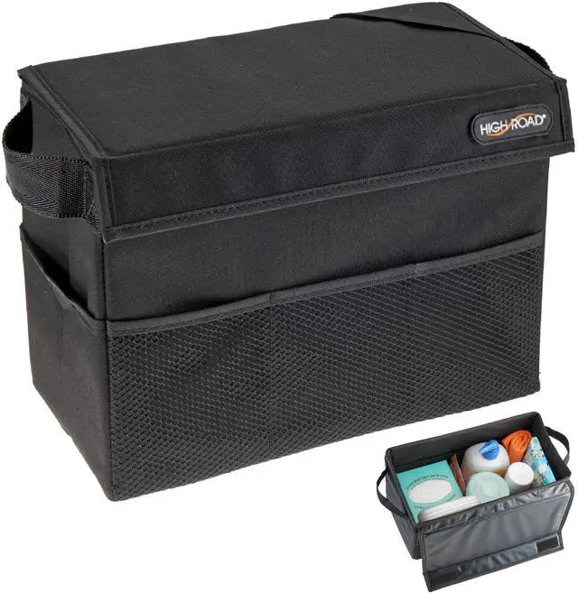 Main image of Carganizer Car Storage Bin with Lid for Front Seat, Back Seat or Trunk