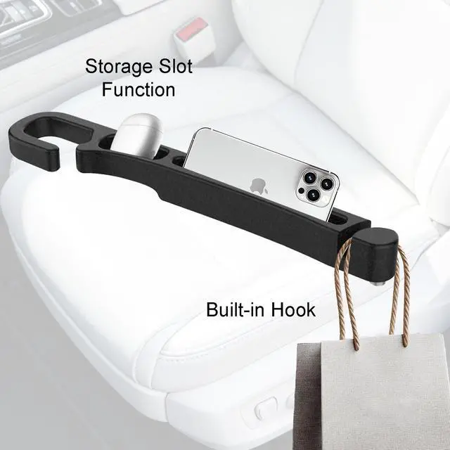Alt view image 3 of 6 - Car Seat Gap Filler 2PCS, Storage Organizer Prevents Items from Falling