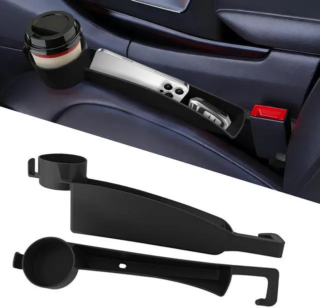 Main image of Car Seat Gap Plug with Storage Slot, Car Seat Gap Filler, 2PCS