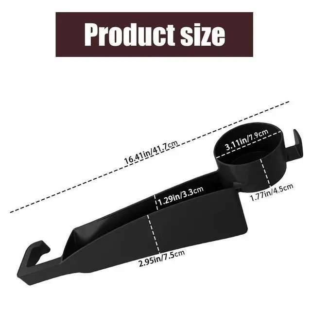 Alt view image 2 of 7 - Car Seat Gap Plug with Storage Slot, Car Seat Gap Filler, 2PCS