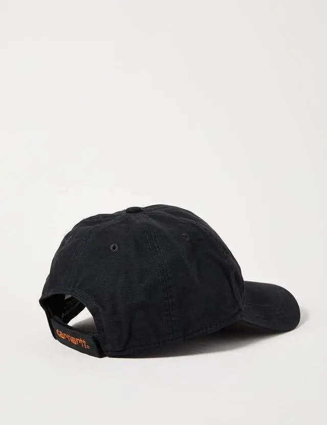 Alt view image 3 of 5 - Men's Canvas Cap, Black, One Size