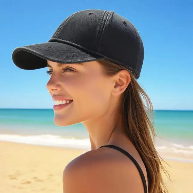 Alt view image 6 of 7 - 6Pack Unisex Vintage Washed Cotton Baseball Cap Soft Unconstructed Plain Blank Adjustable Size Dad Hat (US, Alpha, One Size, 6 Pcs-D)