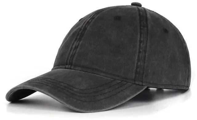 Main image of Extra Large Baseball Cap For Big Heads, Washed Running Hat