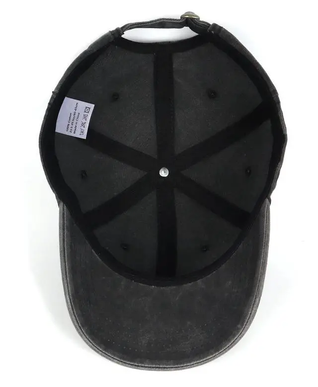 Alt view image 3 of 7 - Extra Large Baseball Cap For Big Heads, Washed Running Hat