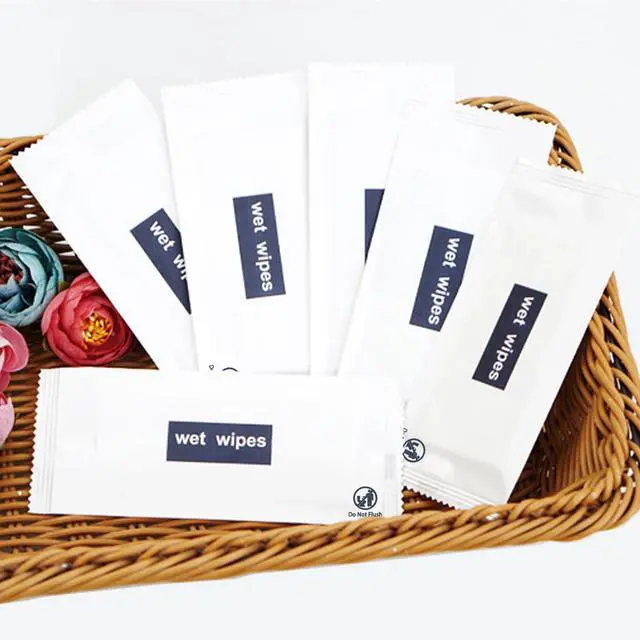 Alt view image 3 of 6 - Individual Hand Wipes, Wet Wipes Individually Wrapped 100 Pack