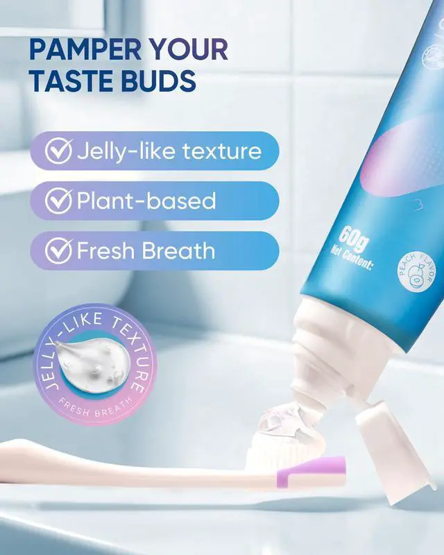 Alt view image 5 of 7 - Tongue Cleaner Gel with Tongue Brush Fresh Breath Oral Care Kit Tongue Scraper Gel Set for Bad Breath Removal, Maintain Oral Health