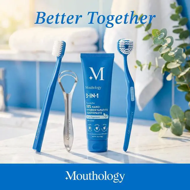 Alt view image 7 of 7 - Soft Bristle Tongue Brush for Adults for Bad Breath, Halitosis & Oral Hygiene - Tongue Scraper Brush with Ergonomic Handle & Protective Cap for Easy Storage & Travel - 2 Pack