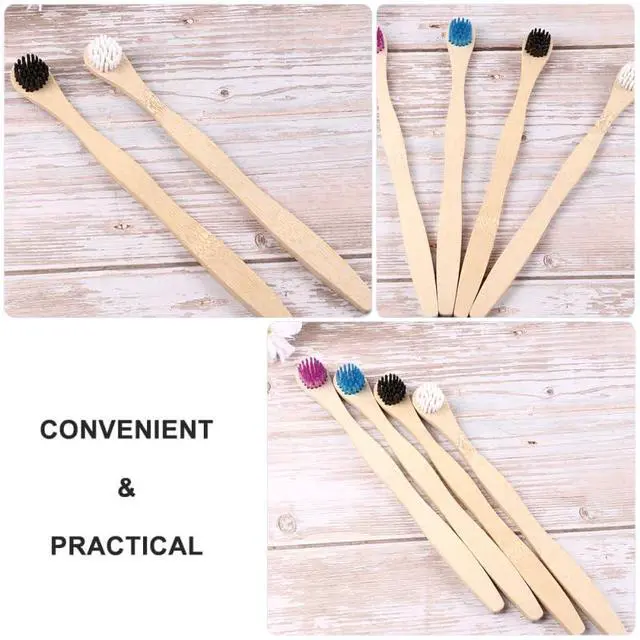 Alt view image 5 of 7 - Tongue Cleaner 4Pcs Set Tongue Scraper and Cleaning Brush Oral Tools for Fresh Breath and Effective Bad Breath Removal Lightweight Portable 7.44In Length