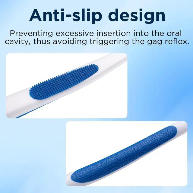 Alt view image 6 of 7 - Tongue Brush (6 Pack), Tongue Cleaner for Adults & Kids, Oral Hygiene Essentials