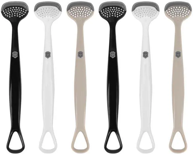 Main image of 6 Pack Tongue Brush and Scraper, Tongue Cleaner for Adults, Tongue Scraper Cleaner for Oral Hygiene and Fresh Breath