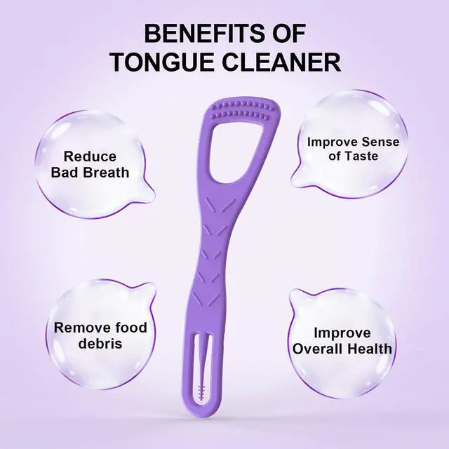 Alt view image 4 of 7 - Disposable Tongue Cleaners, Dual-Sided, Fresh Breath, 100ct