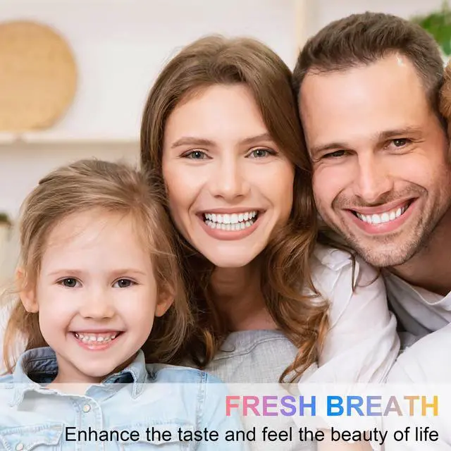Alt view image 6 of 6 - Extra Soft Toothbrush with Tongue Scraper - Tongue Scrubber with Flossing Bristles for Sensitive Teeth and Gums, Dental Travel Hygiene Brush Fresh Breath for Both Adults and Kids (Pack of 3)