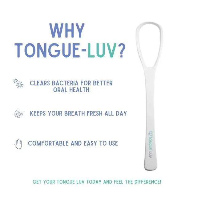 Alt view image 2 of 7 - Ergonomic Tongue Scraper - Dentist-Developed Tongue Cleaner for Adults - Gentle Stylish Tongue Scrubber for Oral Care, Dental Hygiene - Large