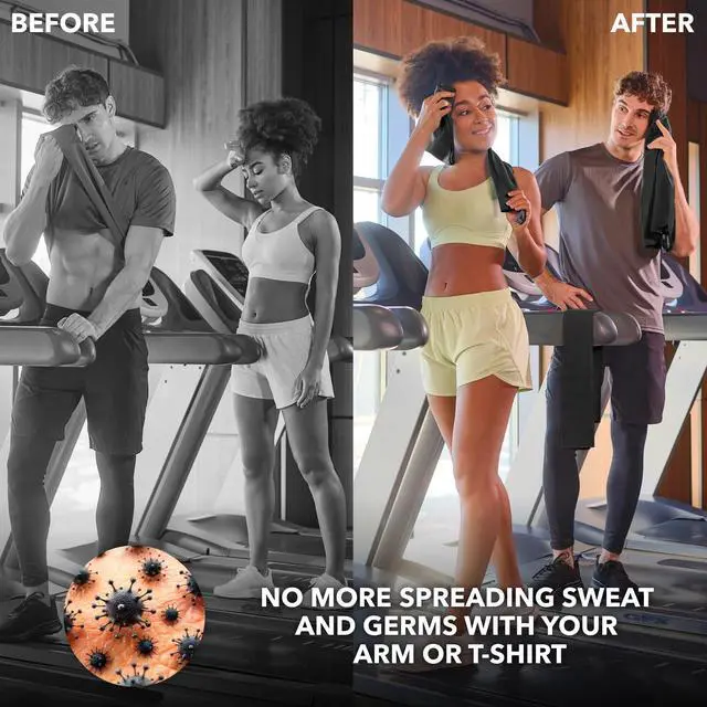 Alt view image 3 of 7 - Microfiber Gym Towels, Quick Dry, Highly Absorbing, Odor-Free