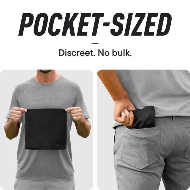 Alt view image 4 of 7 - Pocket-Sized Sweat Towels - The Original Sweat Absorbing Handkerchiefs