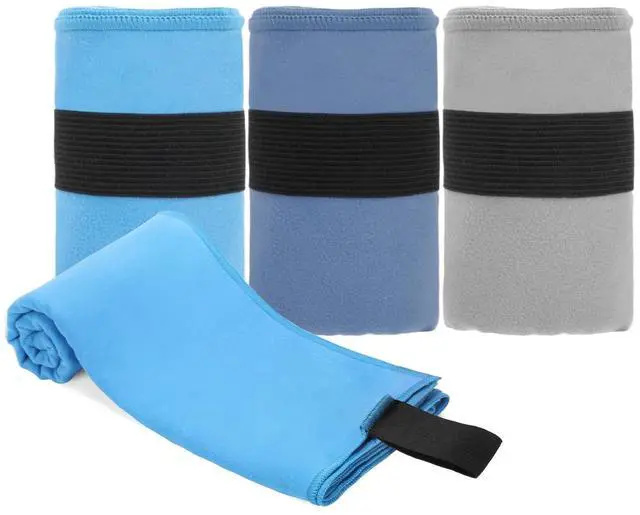 Alt view image 7 of 7 - 3 Pack Gym Towel Men Women Quick Dry Microfiber Workout Gear for Body Sweat Sports Exercise Fitness Tennis Running Cycling Hiking Weight Lifting Yoga Towels(3 Pack)