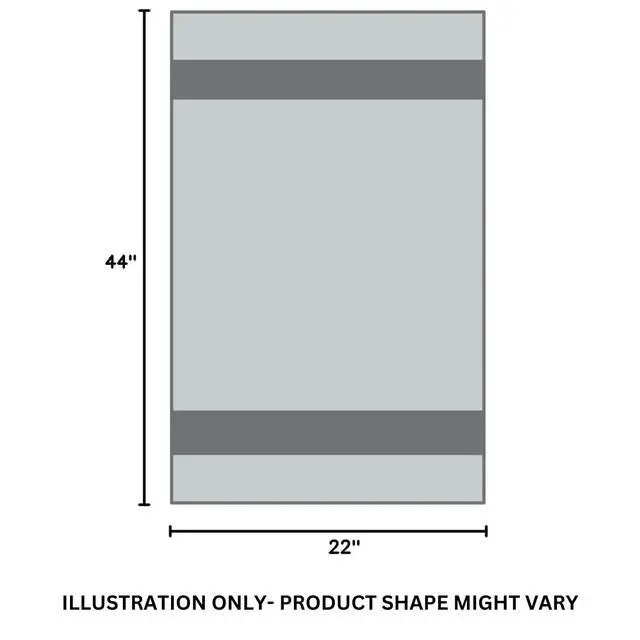 Alt view image 5 of 6 - Extra Large Caddy Golf Towel, Navy/White Stripes
