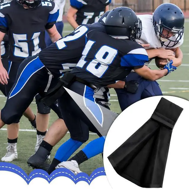 Alt view image 7 of 7 - 2 Pcs Cotton Sports Football Towel with Closure Pitching Football Sweat Towel for Sports Gym Men Women Accessories(Black,Classic)