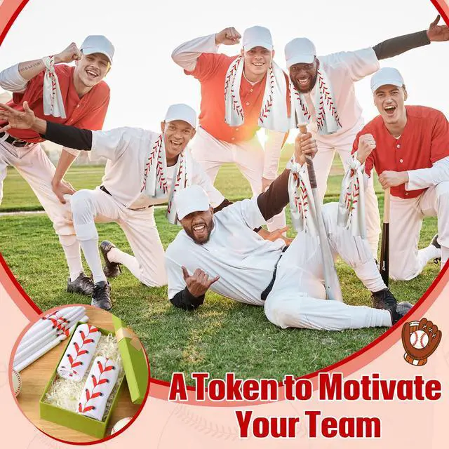Alt view image 5 of 6 - 12 Pcs Cooling Towel Baseball Football Basketball Breathable Chilly Softball Soccer Ice Towel, 40"x12" Tennis Microfiber Accessories for Player(White,Baseball)