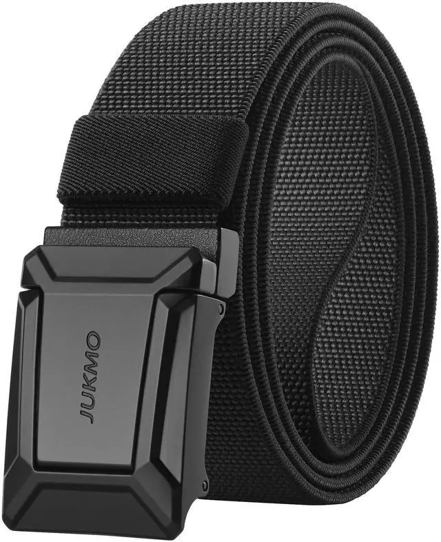 Main image of Men's Stretch Tactical Belt, 1.5" Elastic Nylon Web with Flip Buckle