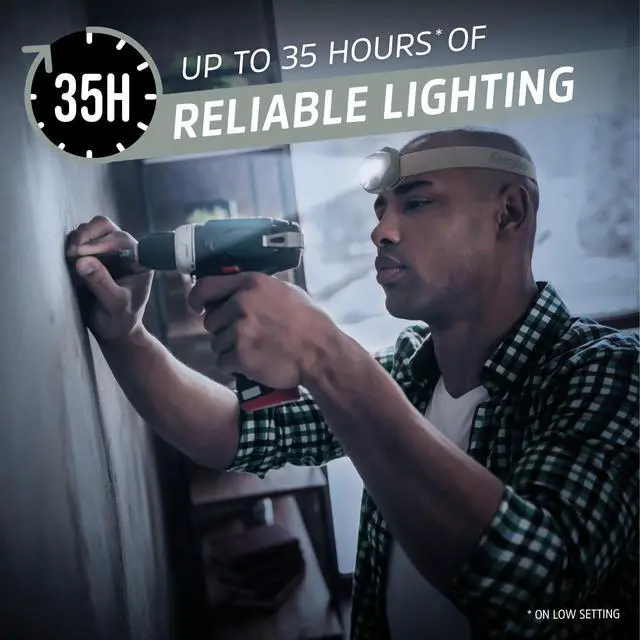 Alt view image 5 of 7 - LED Headlamp PRO (2-Pack), IPX4 Water Resistant Head Light