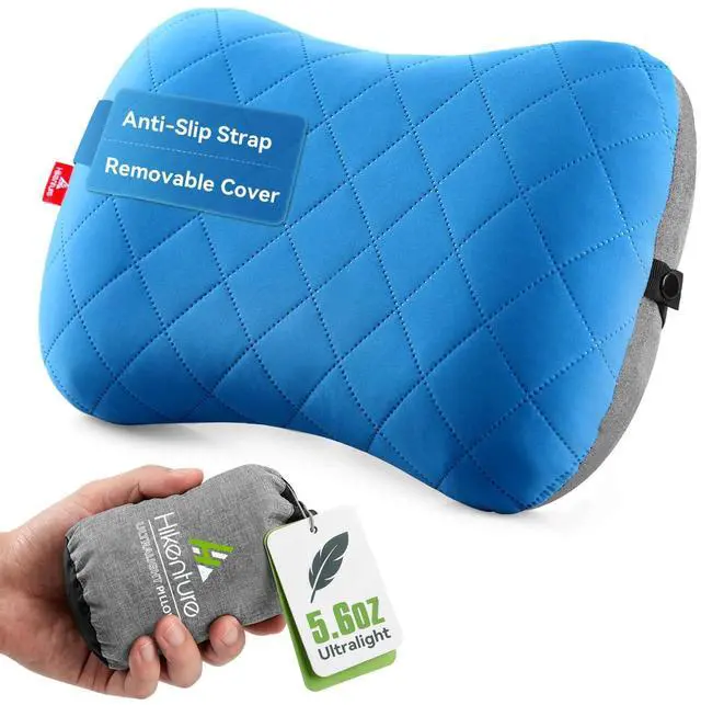 Main image of Camping Pillow with Removable Cover, Ultralight Inflatable Pillow
