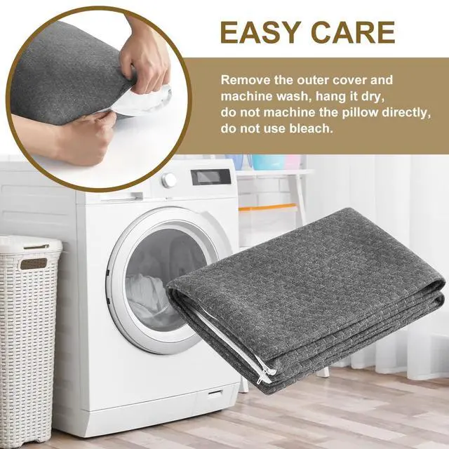 Alt view image 6 of 7 - Travel Pillow, Camping Pillow for Sleeping, Shredded Memory Foam