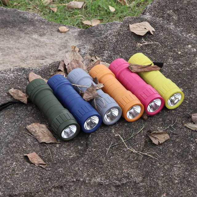 Alt view image 7 of 7 - 6-Pack Small Flashlights Set, Super Bright 100 Lumen LED Flashlight Pack with 18-Piece AAA Batteries Included, Mini Flashlight, Outdoor Flashlight for Camping, Hiking, Emergency