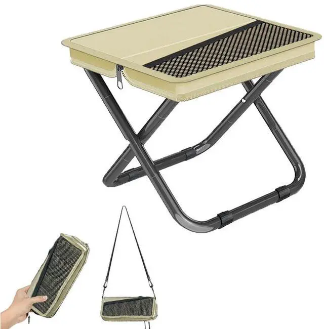 Main image of Portable Collapsible Stool Chair,Upgraded Lightweight Max 300 lbs Load