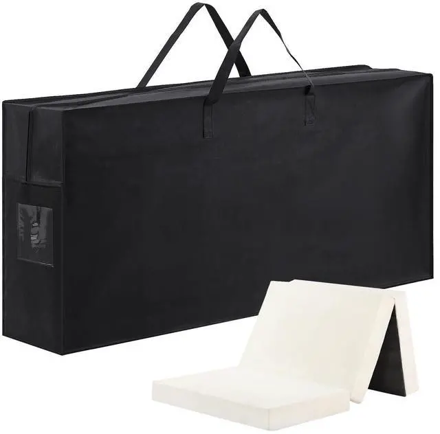 Main image of Folding Mattress Bag, Tri Fold Mattress Storage Bag, Mattress Carry Case
