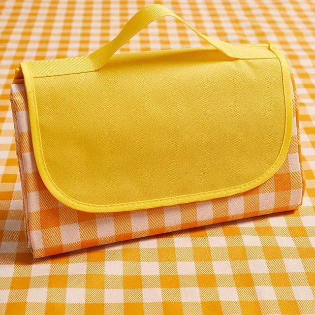 Alt view image 3 of 7 - Picnic Blanket | Beach Mat| Picnic Blankets for Indoor and Outdoor, 80" x 60" Sandproof Waterproof Larger Mats for Beach, Travel, Camping, Hiking, Park Grass,Handy Tote, Foldable.