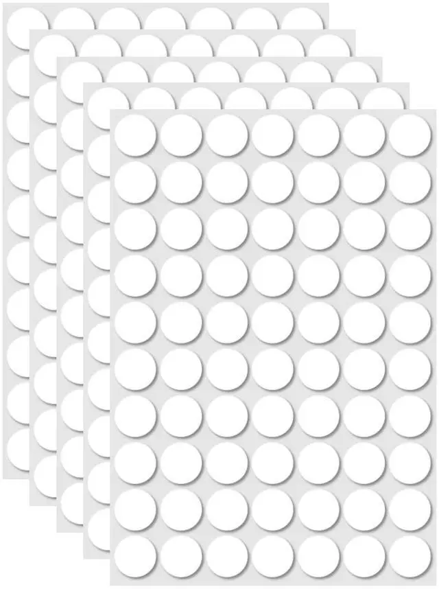 Main image of 350 Pcs (0.79'') Sticky Tack, Double Sided Sticky Dot, Clear Poster Stickers Round Putty, No Trace Poster Adhesive Putty Removable Waterproof Stickers for Festival Decoration Sticky Dot (20mm)
