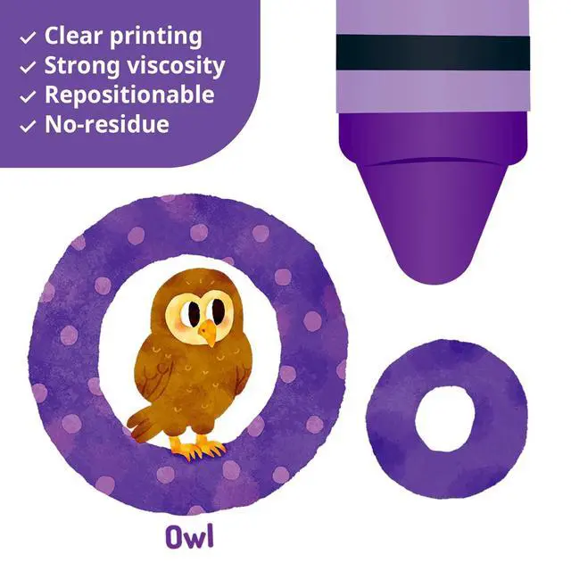 Alt view image 5 of 7 - Animal Alphabet & Numbers Wall Stickers for Kids Room (DS8-8044)