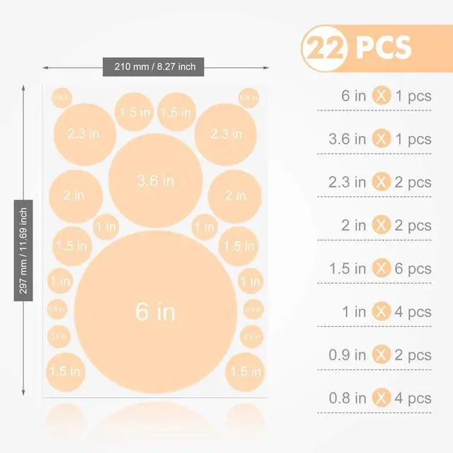 Alt view image 2 of 7 - 264 Pcs Polka Dot Wall Decals for Classroom Decor Kids Circle Wall Sticker Vinyl Peel and Stick Colorful Removable for Nursery Bedroom Playroom Living Room(Candy Colors)