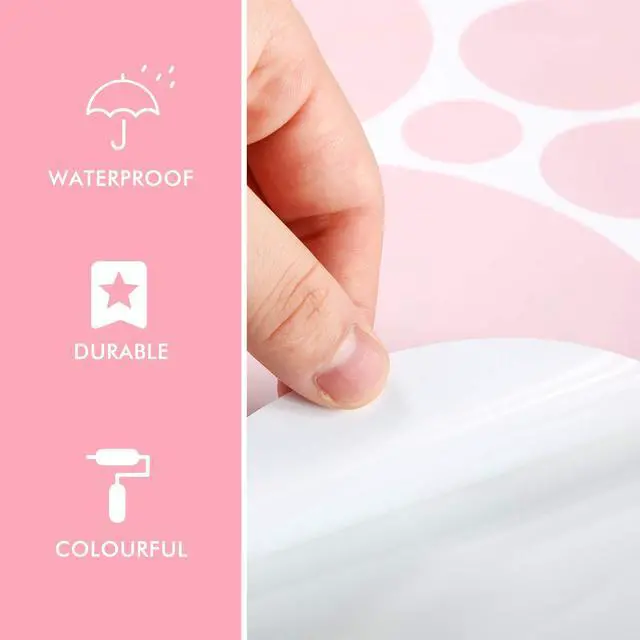 Alt view image 6 of 7 - 264 Pcs Polka Dot Wall Decals for Classroom Decor Kids Circle Wall Sticker Vinyl Peel and Stick Colorful Removable for Nursery Bedroom Playroom Living Room(Candy Colors)