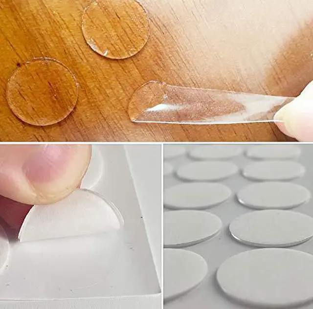 Alt view image 2 of 7 - Clear Sticky Tack Adhesive Poster Tacky Putty Removable Round Putty Double-Sided Round No Traces Adhesive Sticke for Festival Decoration (350)