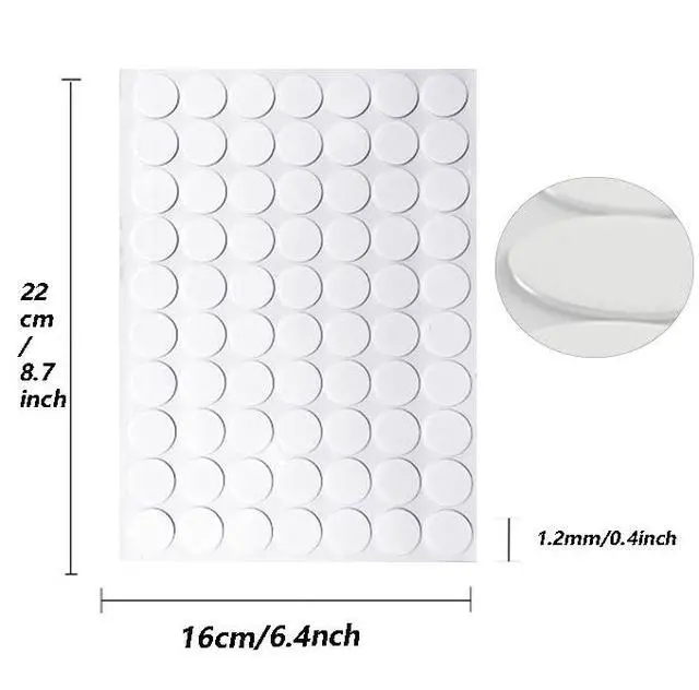 Alt view image 3 of 7 - Clear Sticky Tack Adhesive Poster Tacky Putty Removable Round Putty Double-Sided Round No Traces Adhesive Sticke for Festival Decoration (350)