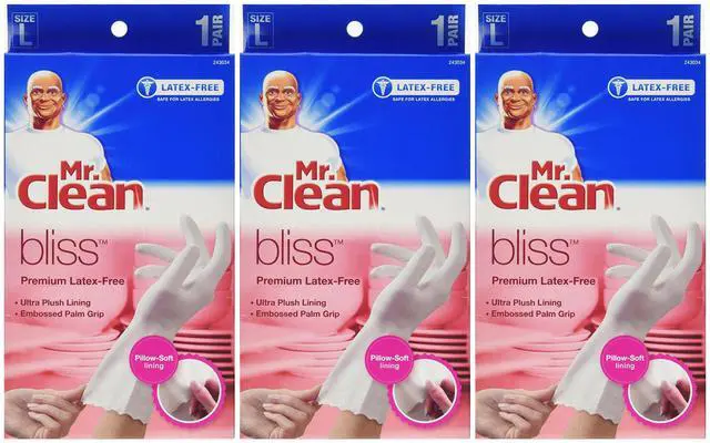 Main image of 243034 Bliss Premium Latex-free Gloves, Large, 3 Pairs