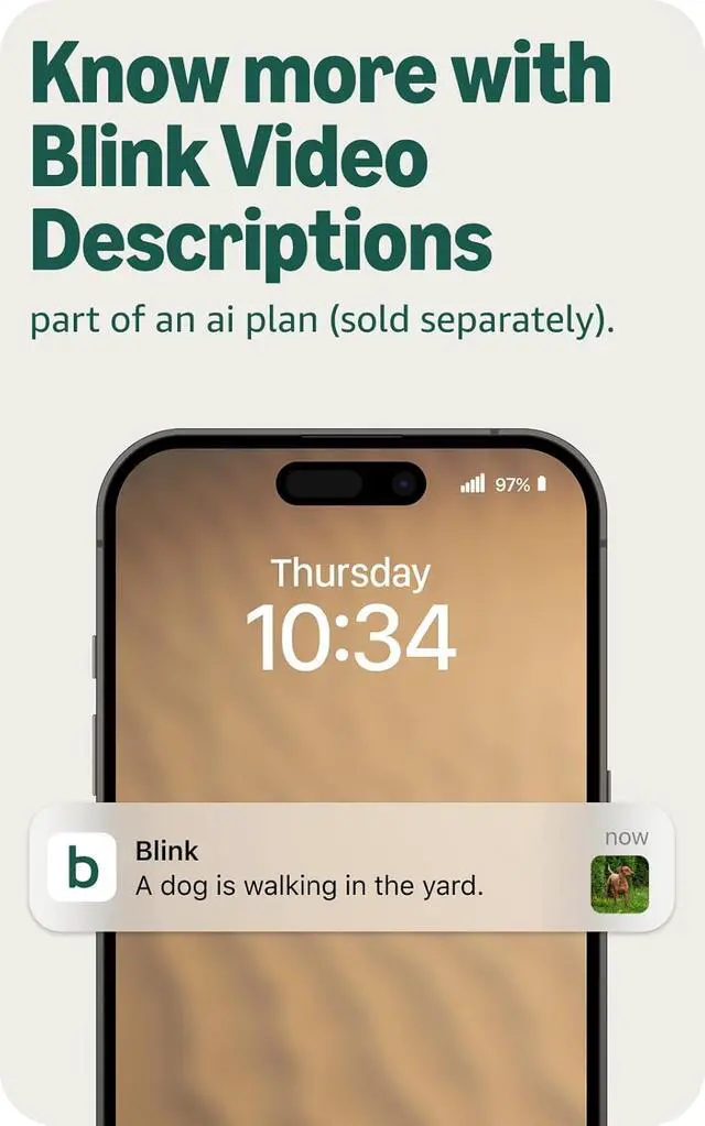 Alt view image 3 of 6 - Blink Outdoor 2K+, Mini 2K+, and Battery Doorbell 2K+ (newest model) Complete 2K security, long-lasting battery. Sync Module Core included 2 Cameras + Doorbell (White)