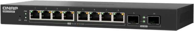 Main image of QNAP QSW-L2110-2S8T-US 10-Port Multi-Gigabit Network Switch